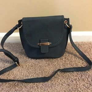 Navy crossbody purse